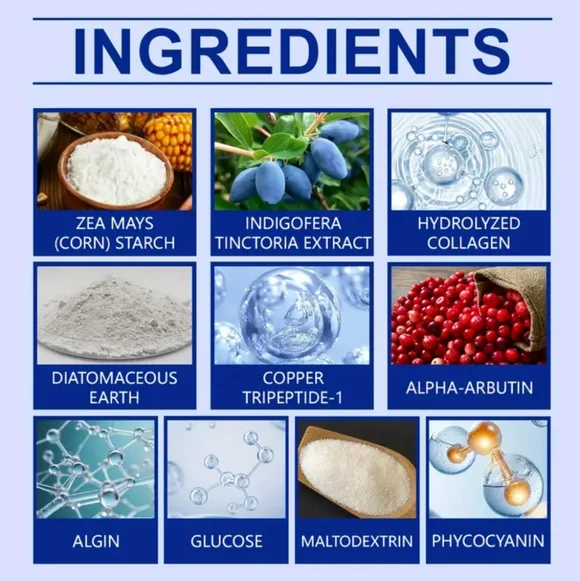 Your Nila Blue Powder - Brightening Blue Face Mask - Picture 4 of 6